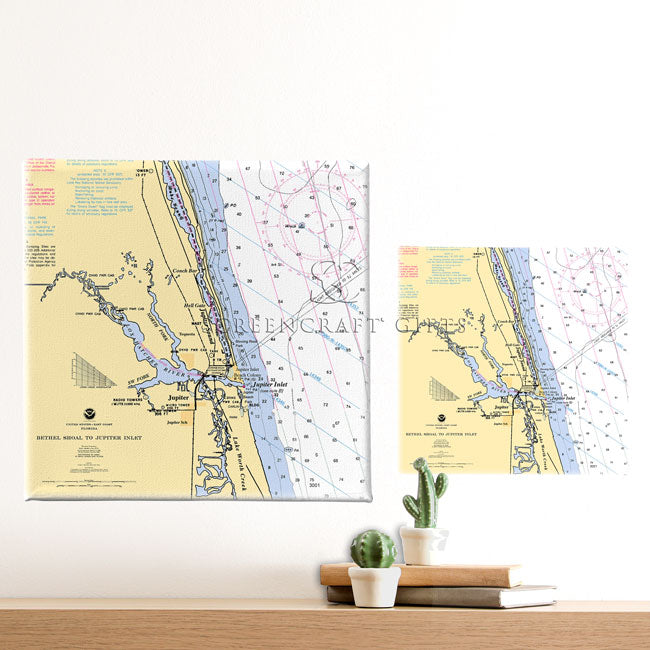 Jupiter, FL- Wall Canvas