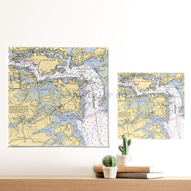 New Castle, NH - Wall Canvas