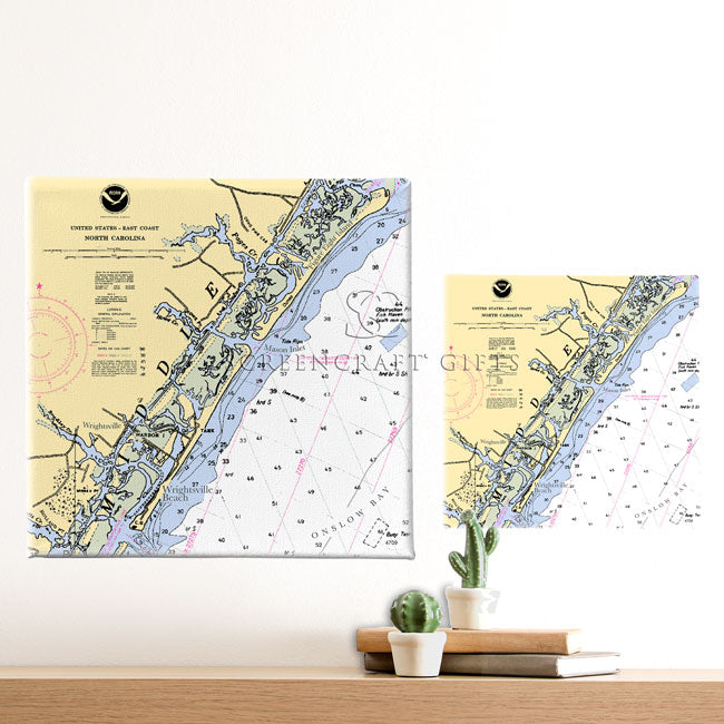 Wrightsville Beach, NC - Wall Canvas