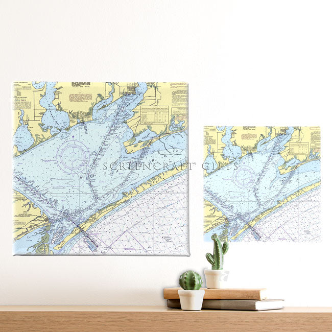 Matagorda Bay, TX- Wall Canvas