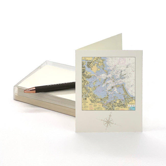 Boston Harbor MA - Notecards
