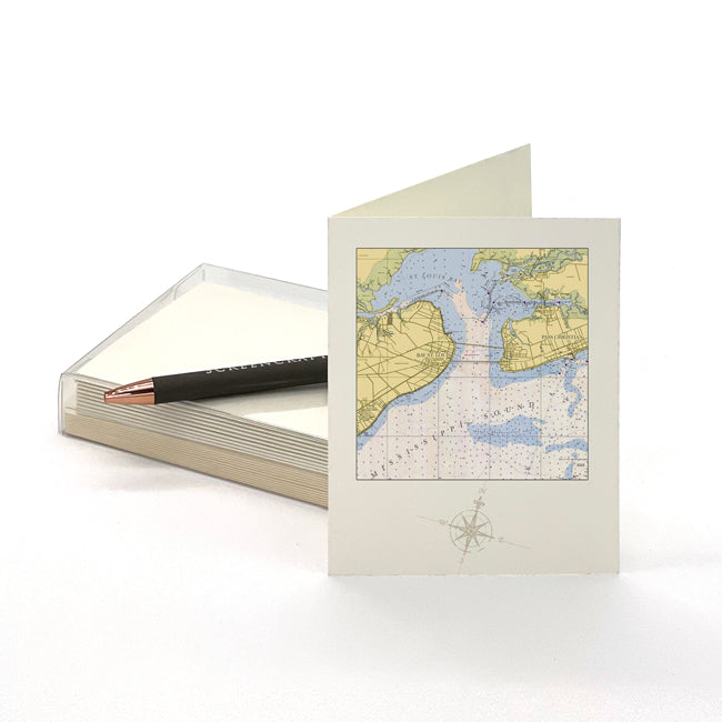 St. Louis Bay, MS - Notecards