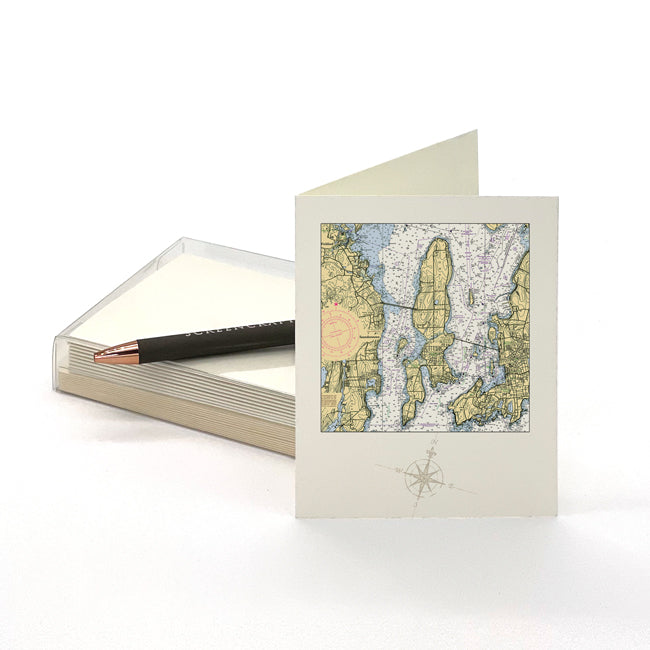 Wickford to Newport, RI- Notecards