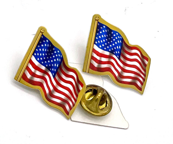 American Flag Pins