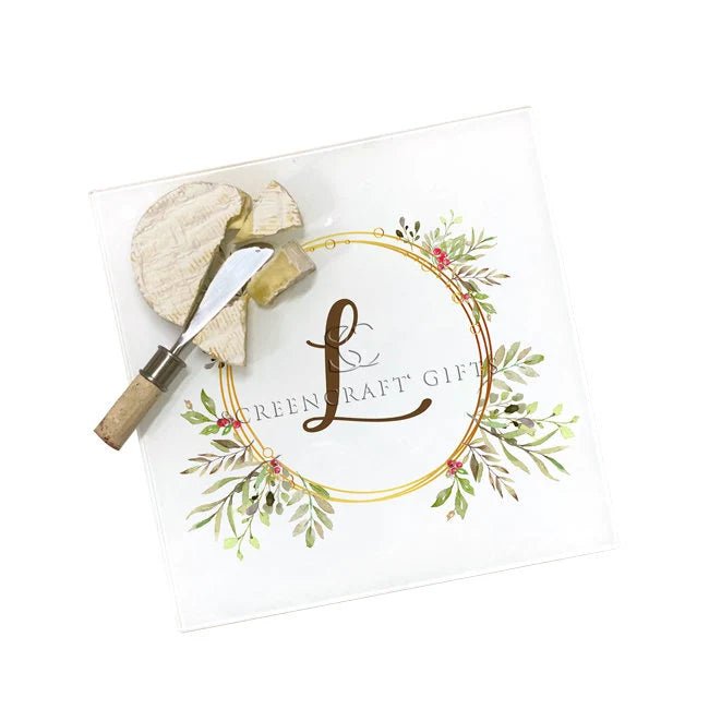 Personalized Wreath Prep & Serve Board