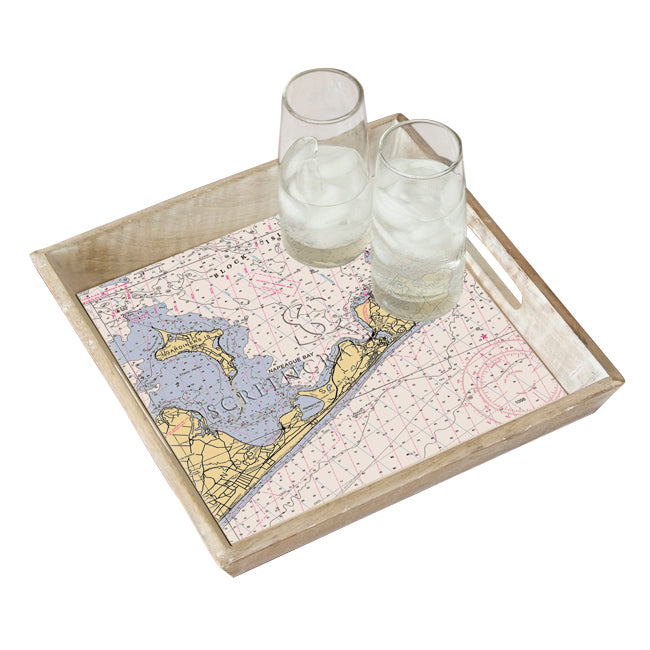 Montauk, NY- Wood Serving Tray