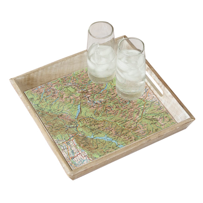 Glacier National Park-  Wood Serving Tray