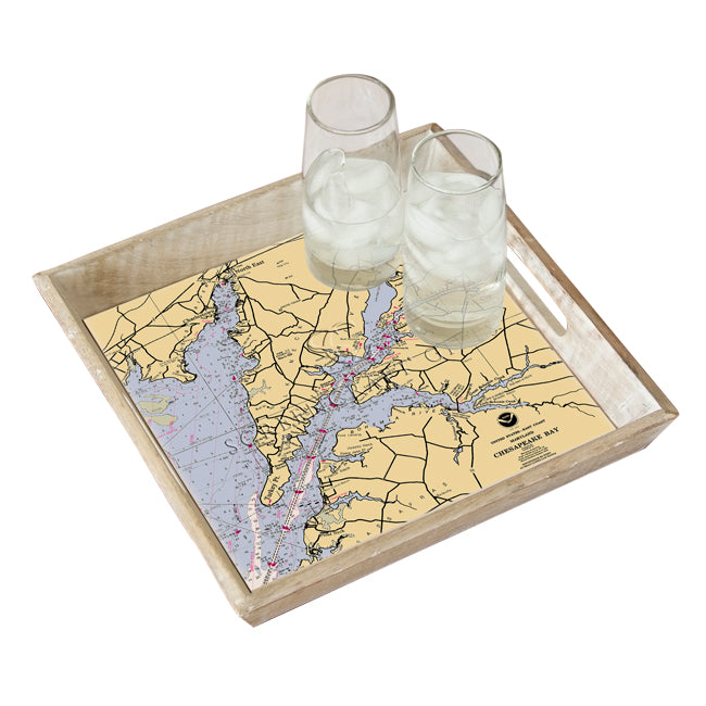 Elkton, MD- Wood Serving Tray