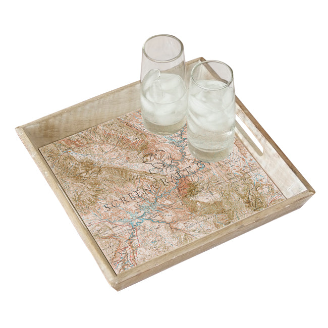 Glen Canyon National Recreation Area-  Wood Serving Tray