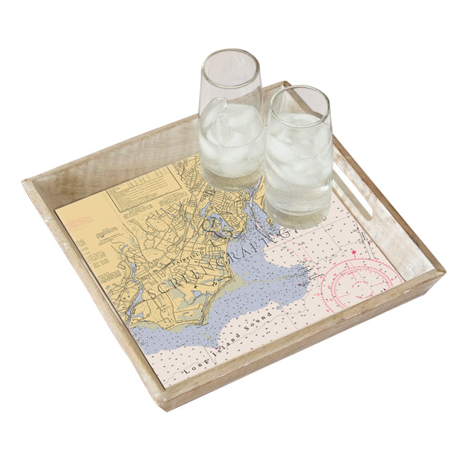 Fairfield, CT- Wood Serving Tray