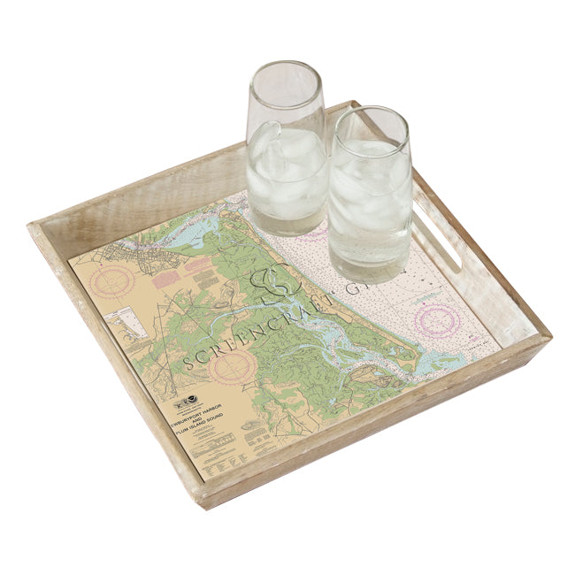 Plum Island, MA- Wood Serving Tray