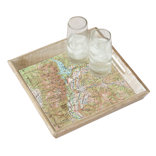 Grand Teton National Park-  Wood Serving Tray