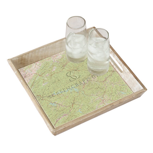 Great Smoky Mountains National Park-  Wood Serving Tray