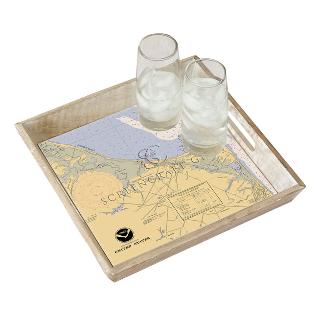 Lewes, DE- Wood Serving Tray