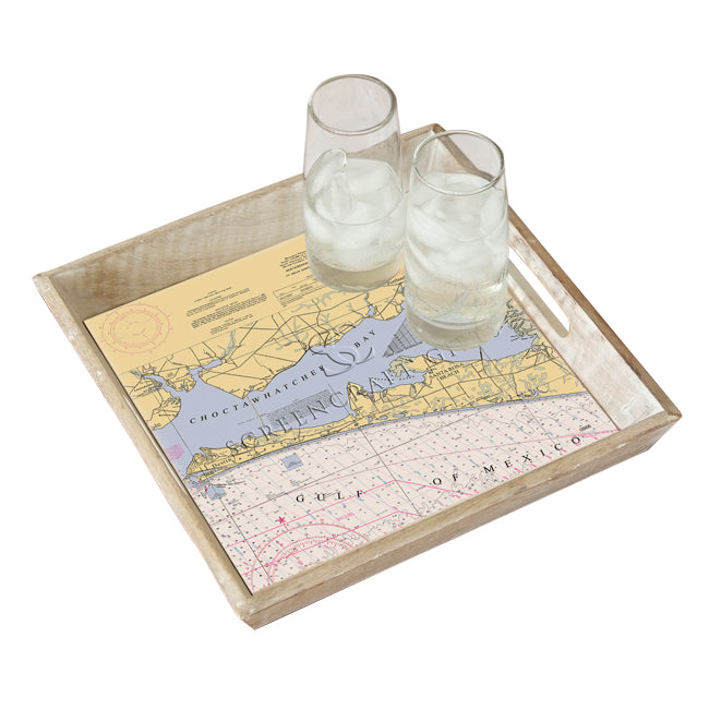 Destin, FL - Wood Serving Tray