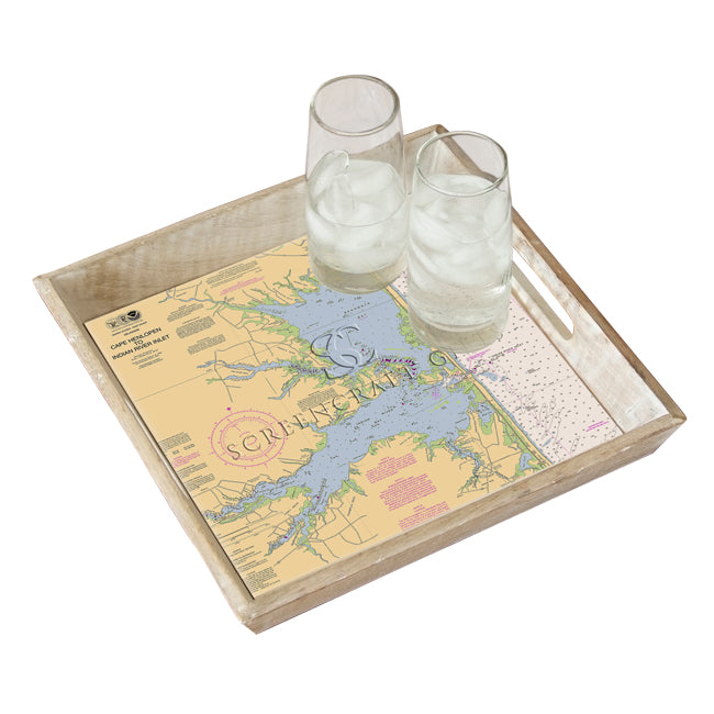 Rehoboth Beach, DE- Wood Serving Tray
