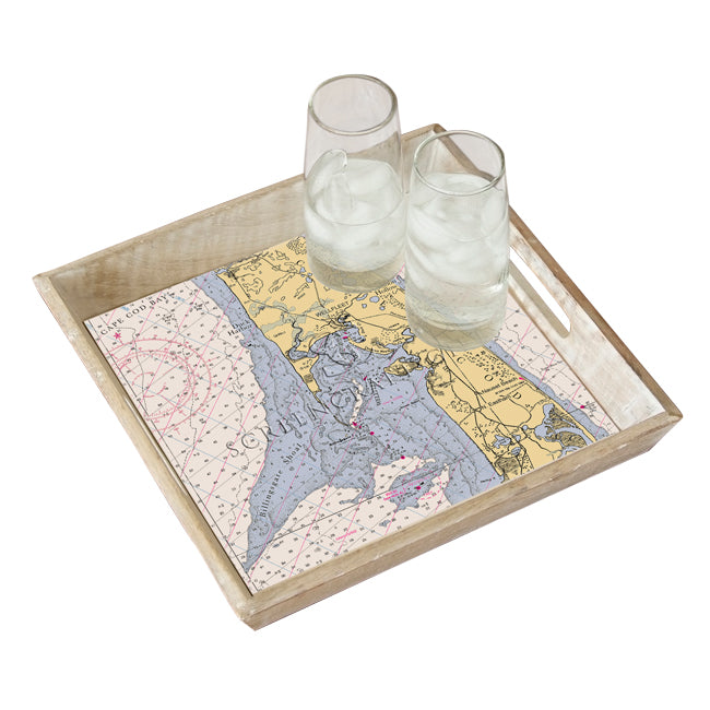 Wellfleet, MA- Wood Serving Tray
