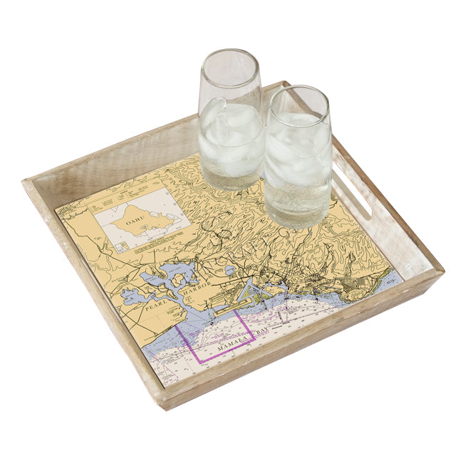 Pearl Harbor - Wood Serving Tray
