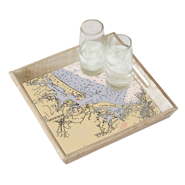 Ipswich, MA- Wood Serving Tray