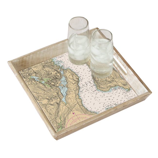 Sedgwick, ME - Wood Serving Tray