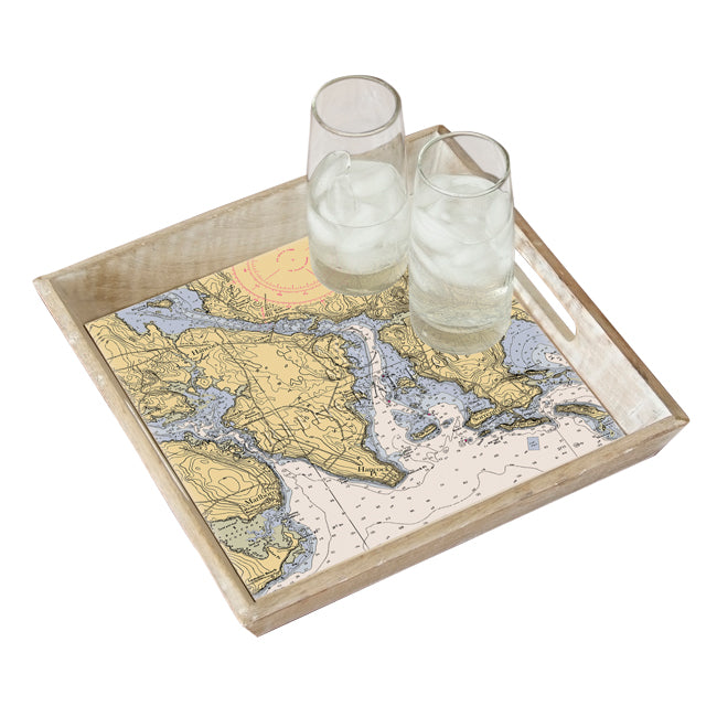 Hancock, ME - Wood Serving Tray