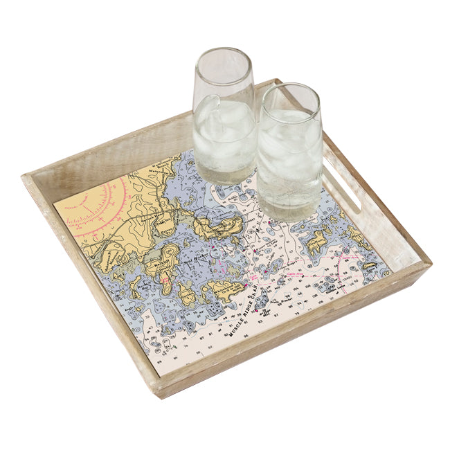 Spruce Head, ME- Wood Serving Tray