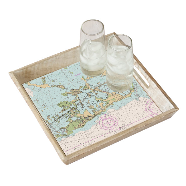 Sugarloaf Key, FL  - Wood Serving Tray