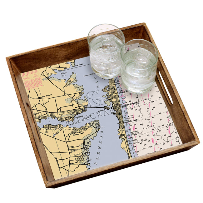 Seaside Park, NJ- Wood Serving Tray