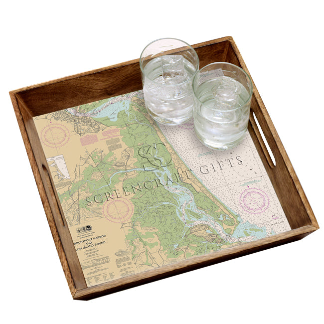 Plum Island, MA- Wood Serving Tray