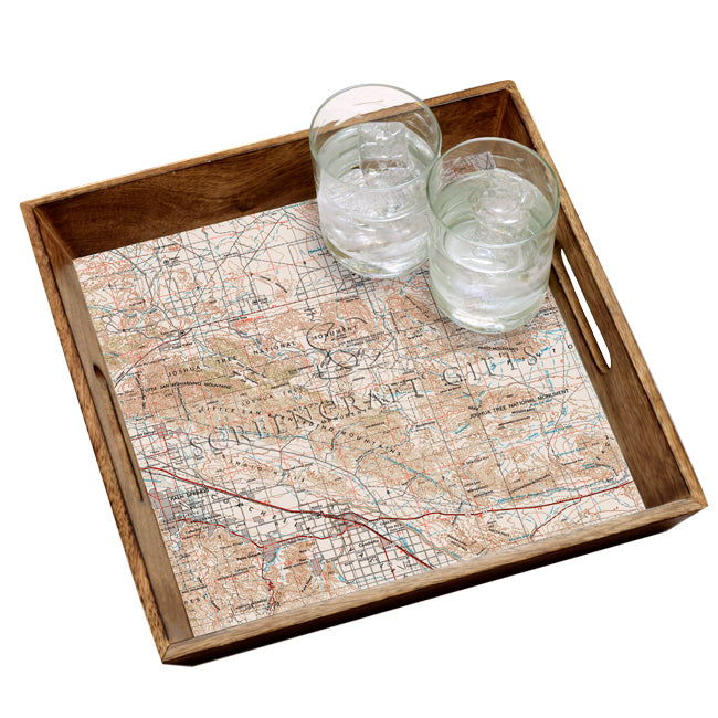 Joshua Tree National Park-  Wood Serving Tray