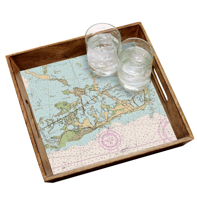 Sugarloaf Key, FL  - Wood Serving Tray