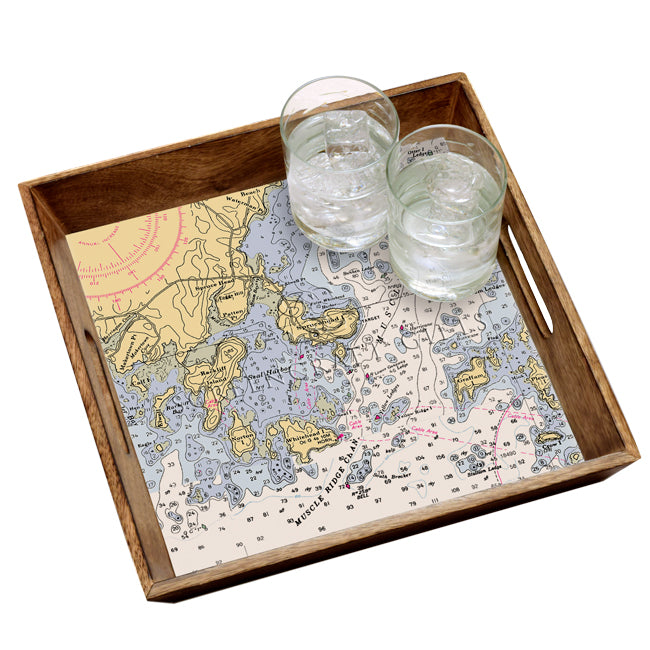 Spruce Head, ME- Wood Serving Tray