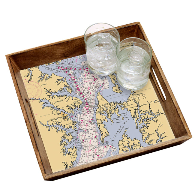 Chesapeake Bay - Wood Serving Tray