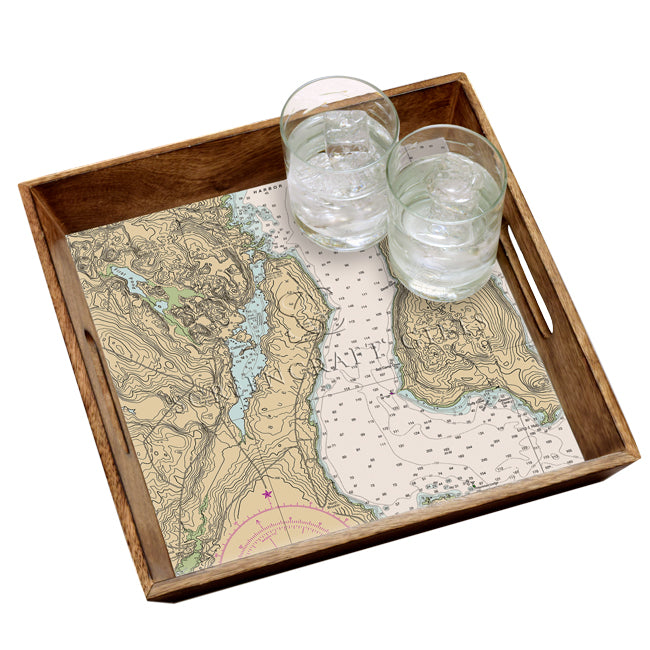 Sedgwick, ME - Wood Serving Tray
