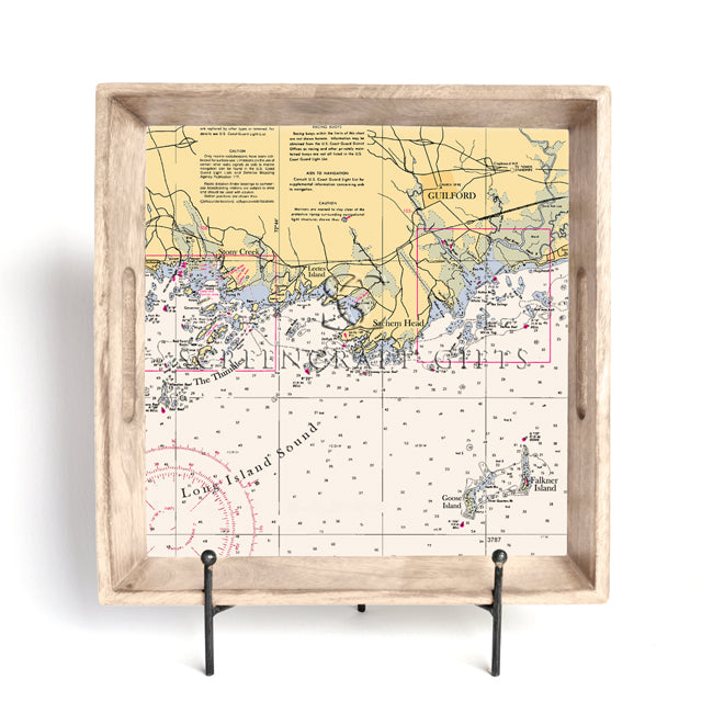 Guilford, CT - Wood Serving Tray
