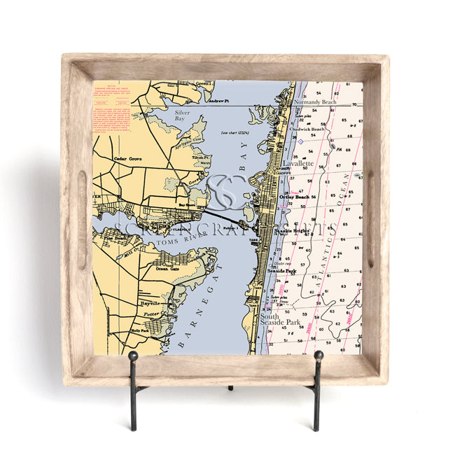 Seaside Park, NJ- Wood Serving Tray