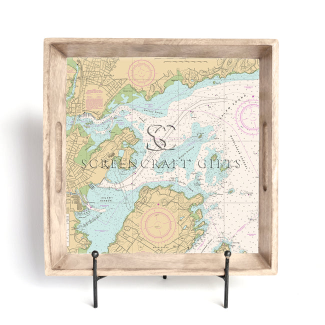 North Shore, MA - Wood Serving Tray