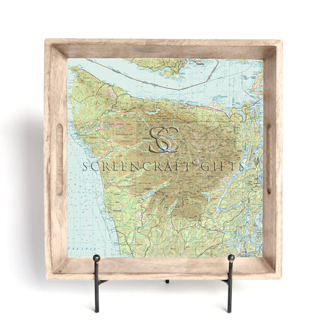 Olympic National Park-  Wood Serving Tray