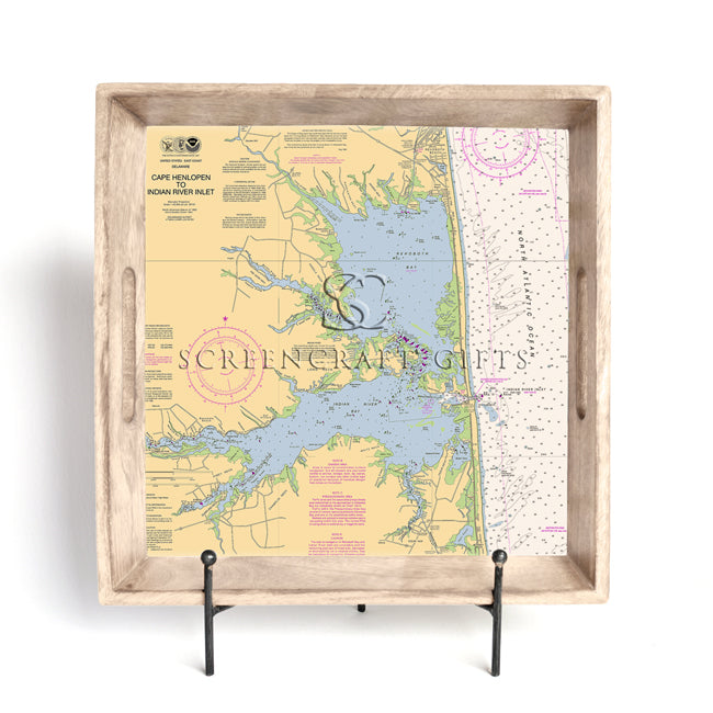 Rehoboth Beach, DE- Wood Serving Tray