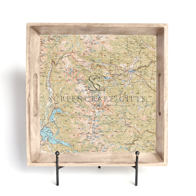 Rocky Mountain National Park-  Wood Serving Tray