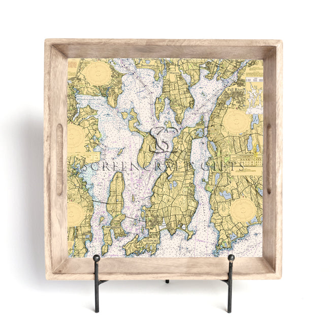 Narragansett Bay- Wood Serving Tray