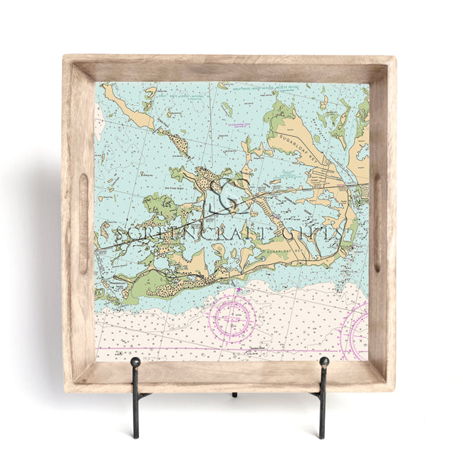 Sugarloaf Key, FL  - Wood Serving Tray