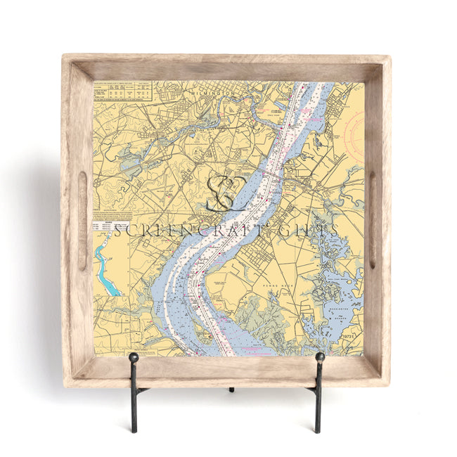 Wilmington, DE- Wood Serving Tray