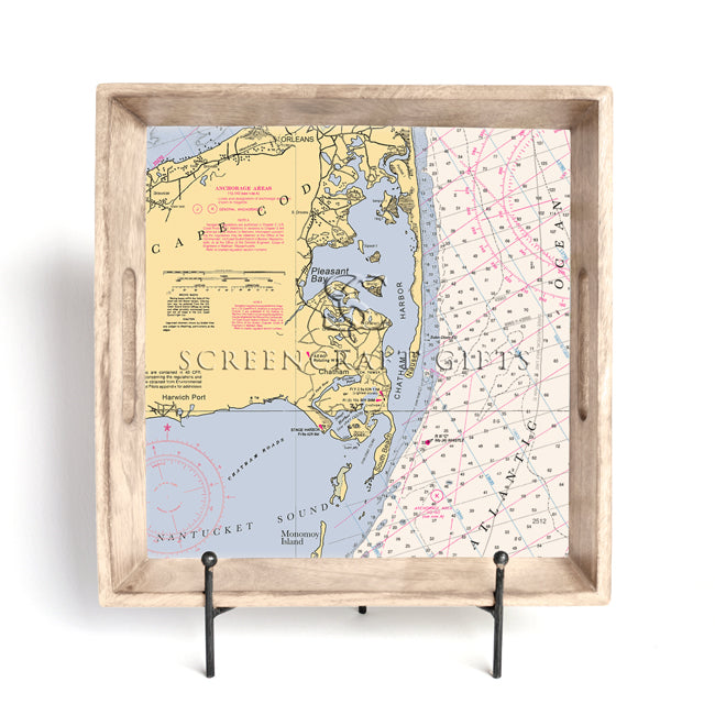 Chatham, MA- Wood Serving Tray