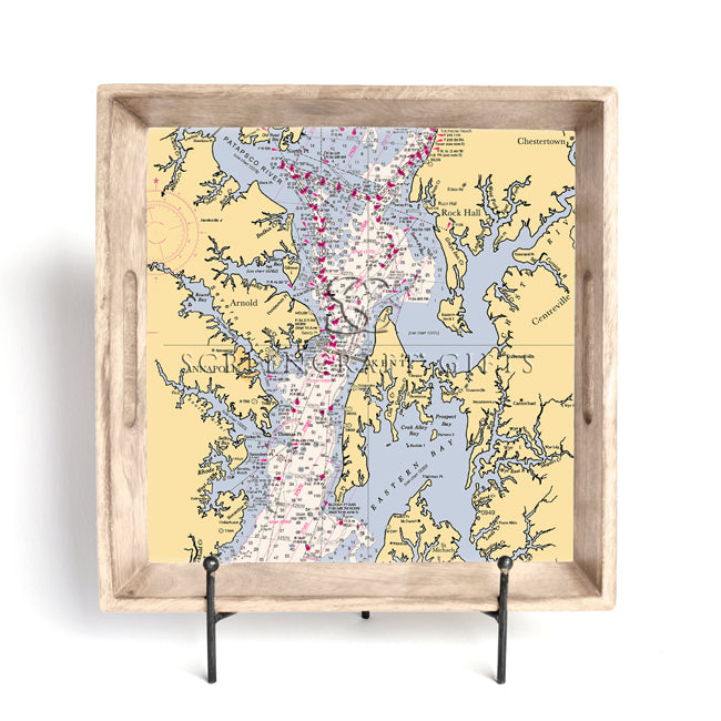 Chesapeake Bay - Wood Serving Tray
