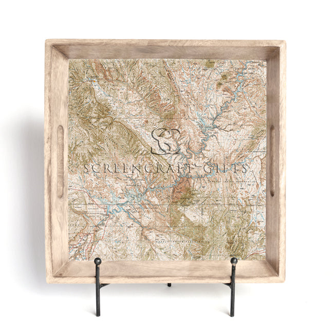 Glen Canyon National Recreation Area-  Wood Serving Tray
