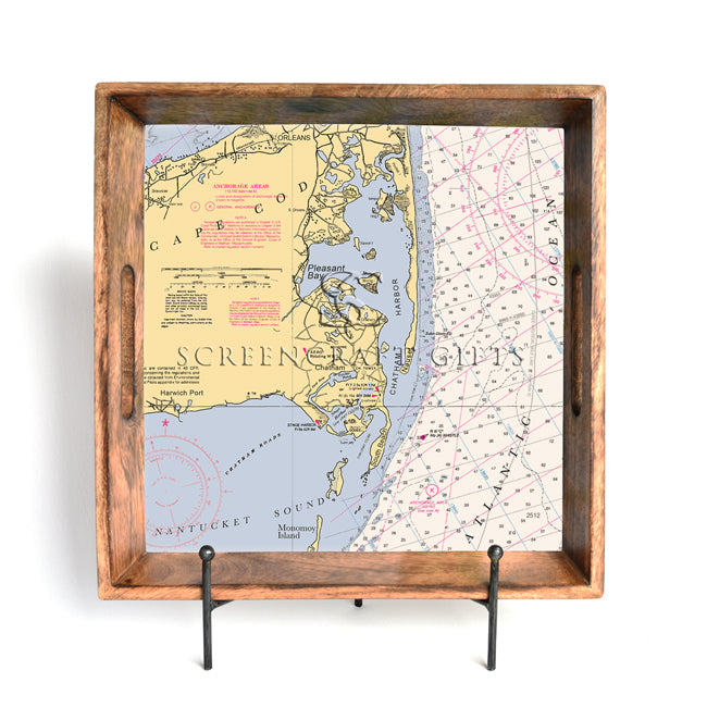 Chatham, MA- Wood Serving Tray