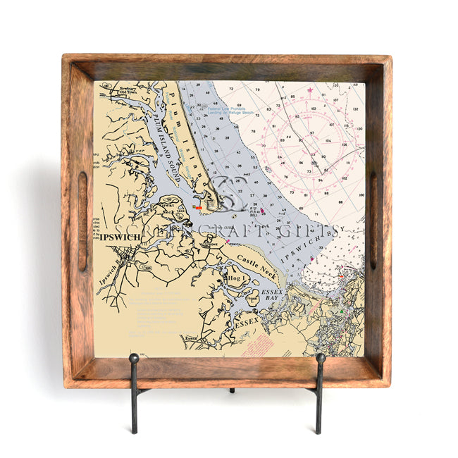 Ipswich, MA- Wood Serving Tray
