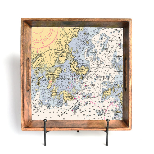 Spruce Head, ME- Wood Serving Tray