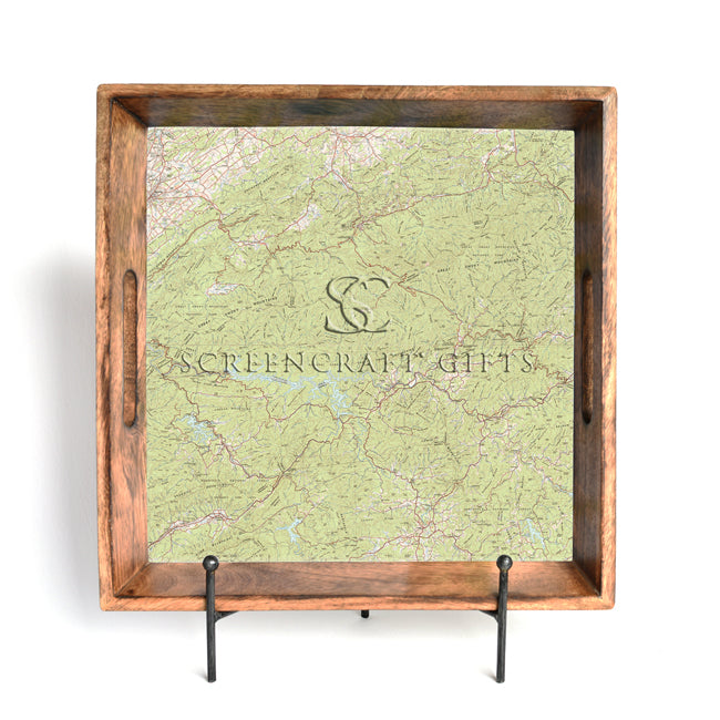 Great Smoky Mountains National Park-  Wood Serving Tray